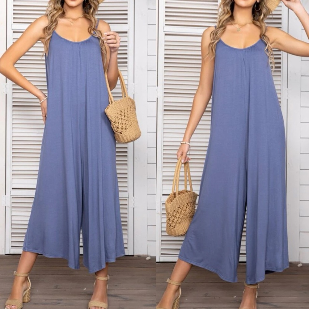 Boho asymmetrical hem cami jumpsuit SOLD OUT